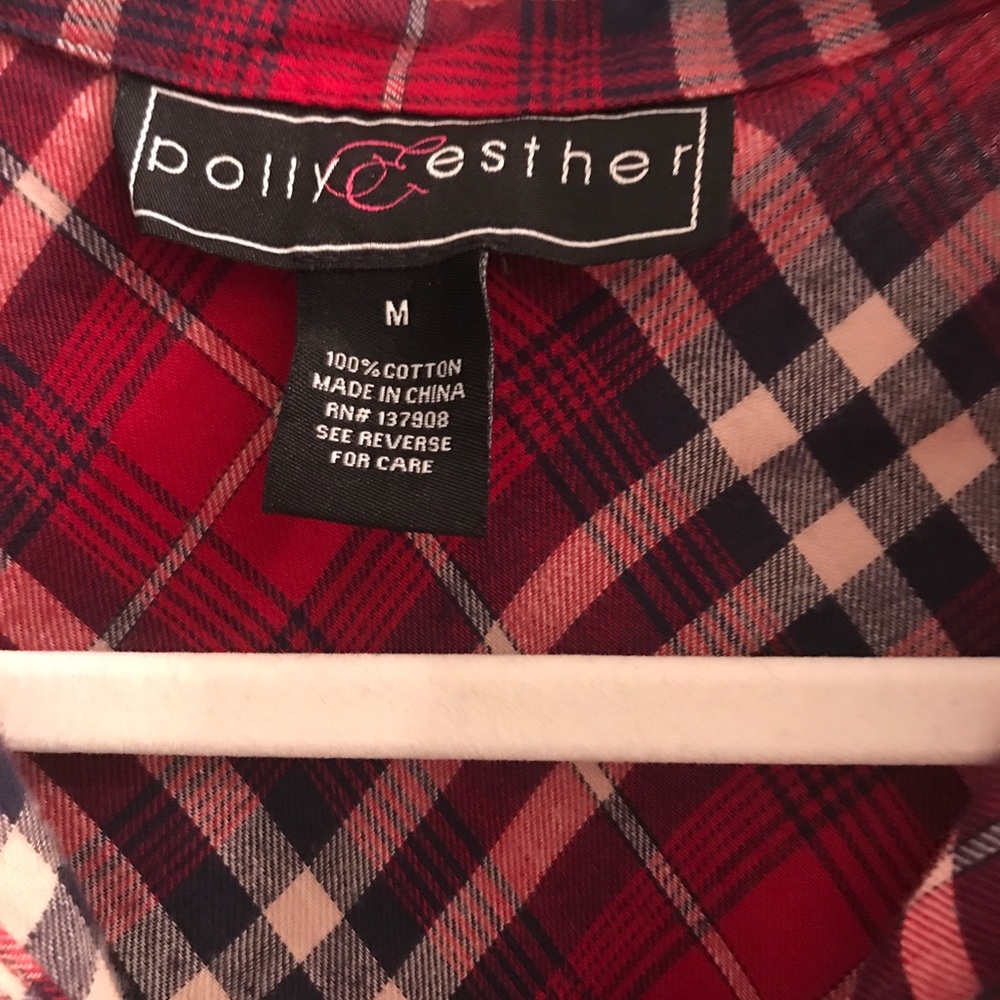 Pac Sun Red Flannel - Picture 2 of 2